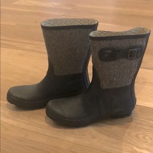 Chooka short Rainboots with Herringbone Detail